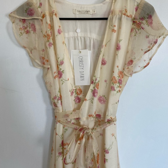 *RARE* NEW Christy Dawn Silk Autumn Dress size XS - Picture 6 of 6